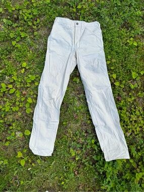 Stan Ray Straight Leg Jeans in Off-White
